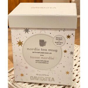 NIB Davids Tea NORDIC MUG TEA BOX DavidsTea Stars